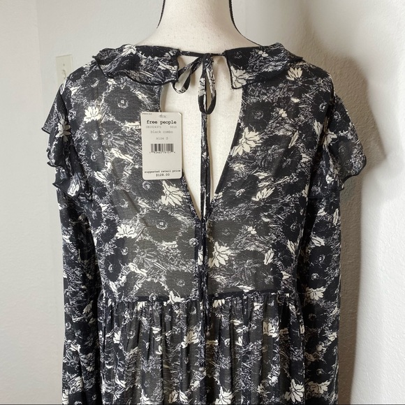NWT Free People mini Dress  tunic. Size S - Picture 6 of 15